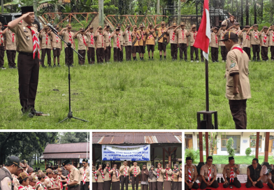 Temu Siaga dan Silaturahmi serta Pembinaan Pengurus Baru Kwaran Kecamatan Moga Digelar di Bumi Perkemahan Sikucing