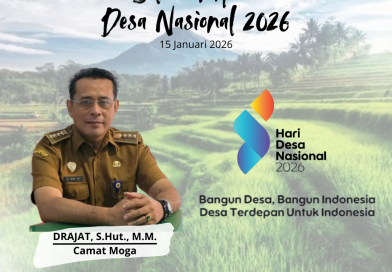 Camat Moga Sampaikan Dukungan Peringatan Hari Desa Nasional 2026